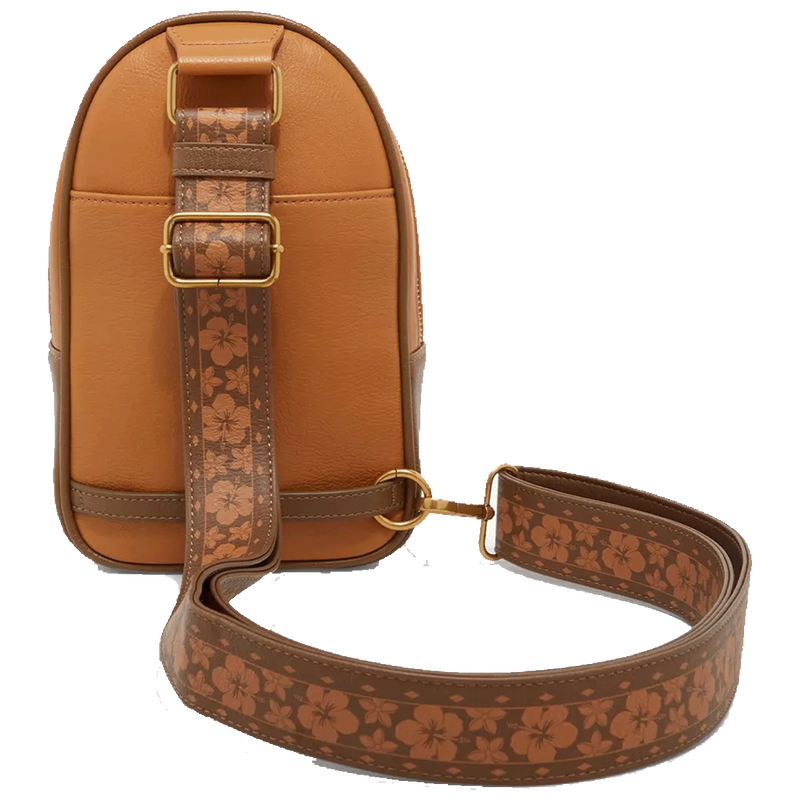 Disney Lilo & Stitch Tonal Stitch Carving Crossbody Sling Bag, , hi-res view 3